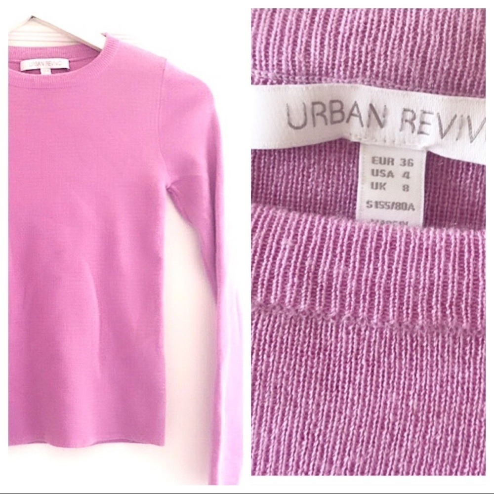 Urban Revivo sweater purple size small 4 - Picture 2 of 7